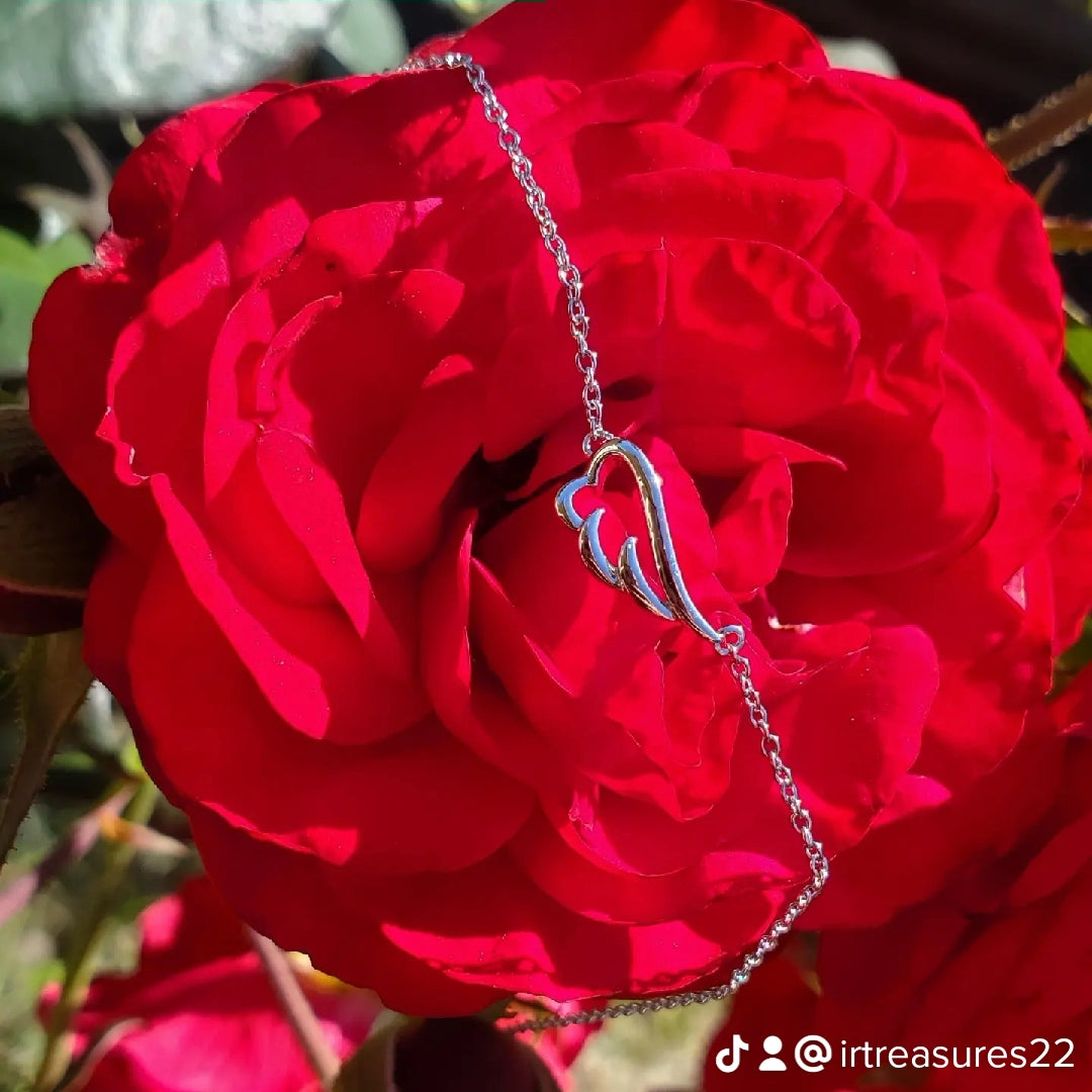 Sterling Silver Wing Bracelet