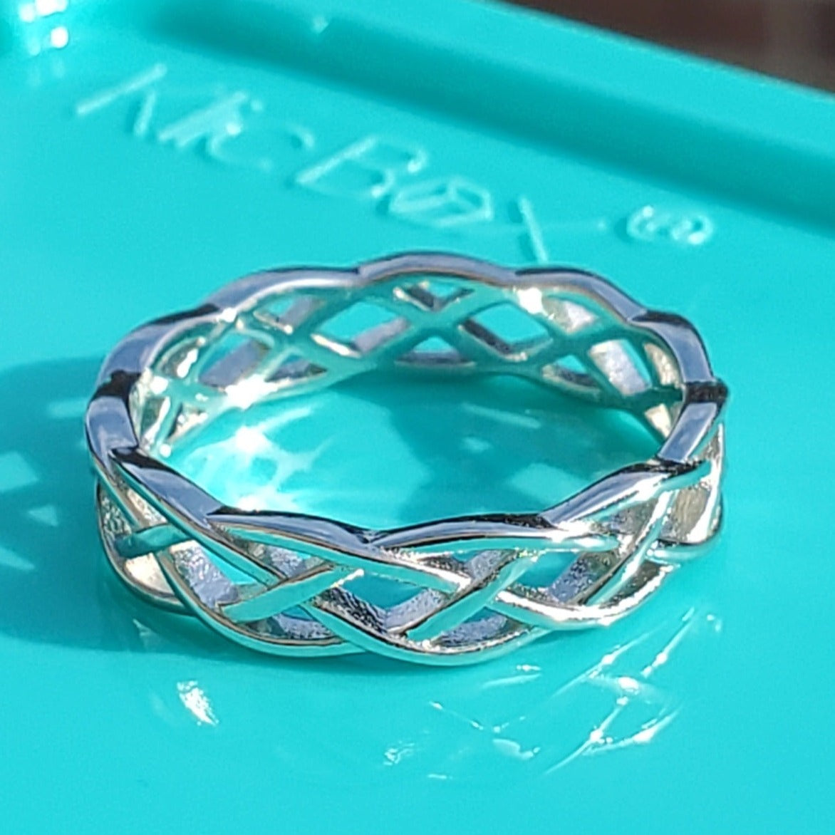 Sterling Silver Celtic Band Ring