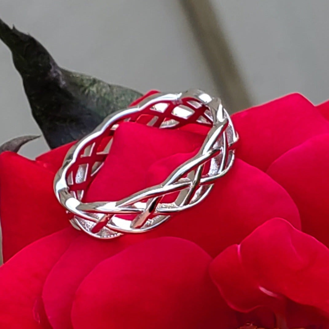 Sterling Silver Celtic Band Ring